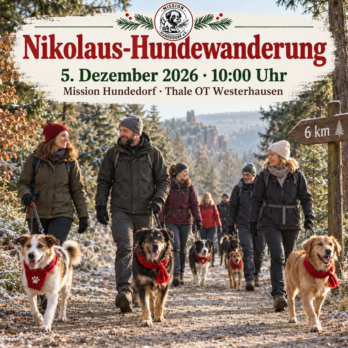 Nikolaus-Hundewanderung 2026